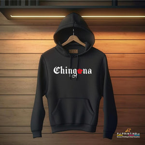 Gildan - DryBlend Hooded Sweatshirt GRAPHIC CHINGONA ROSE