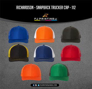 Richardson - Snapback Trucker Cap 112