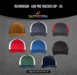 Richardson - Low Pro Trucker Cap 115