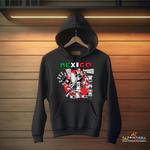 Gildan - DryBlend Hooded Sweatshirt GRAPHIC MEXICO AZTECA